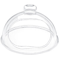 Delfin from Steelite International DFDRD10KT00 10" Clear Acrylic Round Cut Sample / Pastry Dome Cover