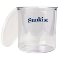 Sunkist 2.7 Qt. Container with Lid for Sectionizer Pro