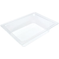 Delfin from Steelite International DFBRC1210P00 12" x 10" x 3" Clear Rectangular Acrylic Display Ice Bowl