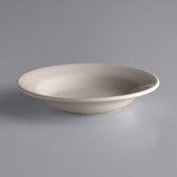 Libbey PWC-3 Princess White 12 oz. Ultima Cream White Rolled Edge Stoneware Soup Bowl - 24/Case