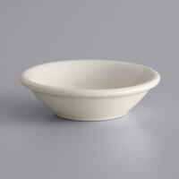 Libbey PWC-32 Princess White 3 oz. Ultima Cream White Rolled Edge Stoneware Fruit Bowl - 36/Case