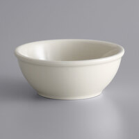 Libbey PWC-18 Princess White 16 oz. Ultima Cream White Round Rolled Edge Stoneware Oatmeal Bowl - 36/Case