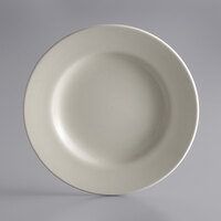 Libbey PWC-5 Princess White 5 1/2" Ultima Cream White Round Rolled Edge Stoneware Plate - 36/Case