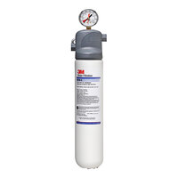 3M Water Filtration Products ICE120-S High Flow Series Filtration System with Valve-In-Head Design for Ice Applications - 0.5 Micron and 1.5 GPM