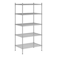 Regency Spec Line 24" x 36" x 74" NSF Stainless Steel 5-Shelf Kit