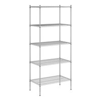 Regency 24" x 42" x 96" NSF Chrome 5-Shelf Kit