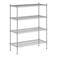 Regency 18" x 42" x 54" NSF Chrome 4-Shelf Kit