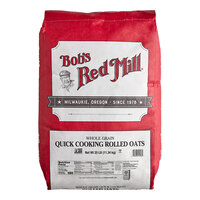 Bob's Red Mill 25 lb. Quick-Cooking Whole Grain Rolled Oats