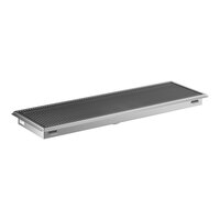 Regency FTG-2472 24" x 72" 14-Gauge Stainless Steel Floor Trough with Grate