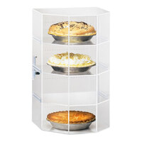 Cal-Mil 252 Classic Four Tier Acrylic Cake and Pie Display Case - 13" x 12 1/2" x 21 1/2"