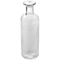 American Metalcraft GCH28 28 oz. Hammered Glass Carafe