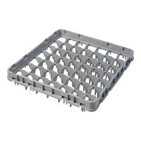 Cambro 49E1151 Soft Gray 49 Compartment Full Size Full Drop Camrack Extender - 19 5/8" x 19 5/8" x 2"