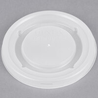 Dinex DX50008714 Fenwick Translucent Disposable Lid for Dinex DX5200 Fenwick 5 oz. Insulated Bowls and DX5000 Fenwick 8 oz. Insulated Mugs - 1500/Case