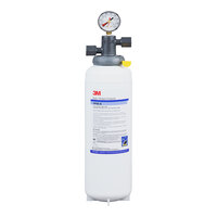 3M Water Filtration Products ICE160-S Single Cartridge Ice Machine Water Filtration System - 0.2 Micron Rating and 3.34 GPM