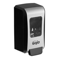 GOJO® 5271-06 FMX-20 2000 mL Black / Chrome Manual High Capacity Hand Soap Dispenser