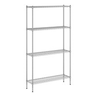 Regency 14" x 48" x 86" NSF Chrome Wire 4-Shelf Kit