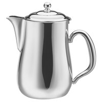 Walco Satin Soprano from Steelite International WLCX528LB 5 oz. Stainless Steel Creamer with Lid