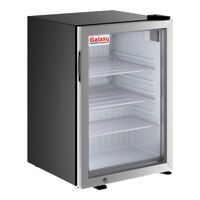 Galaxy CRG-3 Black Customizable Countertop Display Refrigerated Merchandiser - 2.5 cu ft.