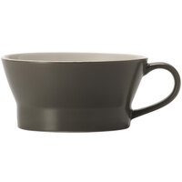 Libbey ENG-13-O Englewood 12.5 oz. Matte Olive Porcelain Soup Mug - 36/Case