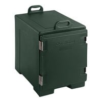 CaterGator Green Front Loading Insulated Food Pan Carrier - 5 Full-Size Pan Max Capacity