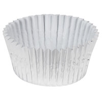 Ateco 1 15/16" x 1 1/4" Silver Baking Cups - 200/Box