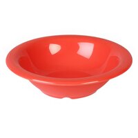 Thunder Group CR5712RD Orange 15 oz. Melamine Soup Bowl - 12/Case