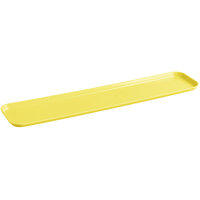 Cambro 630MT145 6 " x 30" Yellow Fiberglass Market Tray