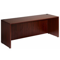 Boss N111-M Mahogany Laminate Credenza Shell - 66" x 24" x 29 1/2"