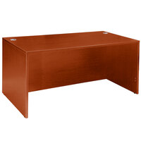 Boss N103-C Cherry Laminate Desk Shell - 60" x 30" x 29"