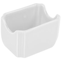 Fiesta® Dinnerware from Steelite International HL479100 White 3 1/2" x 2 3/8" China Sugar Caddy - 12/Case