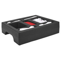 Cambro LCDCH10110 Black Condiment Holder for Cambro 1000LCD / UC1000