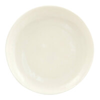Front of the House Kiln 6" Vanilla Bean Porcelain Plate - 12/Case