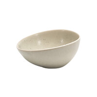 Front of the House ASC023MUP23 Kiln 1.5 oz. Mushroom Porcelain Ramekin - 12/Case