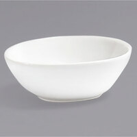 Front of the House ASC024WHP23 Kiln 4 oz. Superwhite Porcelain Ramekin - 12/Case