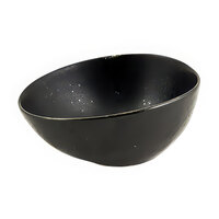 Front of the House ASC024BKP23 Kiln 4 oz. Pepper Porcelain Ramekin - 12/Case