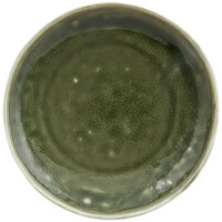 Front of the House DAP076GRP23 Kiln 6" Leek Porcelain Plate - 12/Case