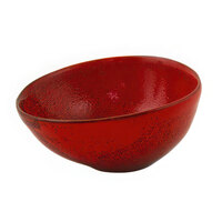 Front of the House ASC024RDP23 Kiln 4 oz. Chili Porcelain Ramekin - 12/Case