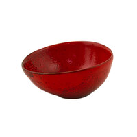 Front of the House ASC023RDP23 Kiln 1.5 oz. Chili Porcelain Ramekin - 12/Case