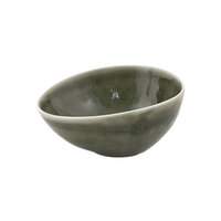 Front of the House ASC023GRP23 Kiln 1.5 oz. Leek Porcelain Ramekin - 12/Case