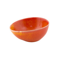 Front of the House ASC023ORP23 Kiln 1.5 oz. Blood Orange Porcelain Ramekin - 12/Case