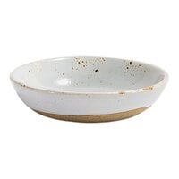 Front of the House Artefact 3.5 oz. Ash Round Porcelain Ramekin - 12/Case