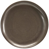 Front of the House DAP076ESP23 Kiln 6" Mocha Porcelain Plate - 12/Case