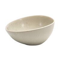 Front of the House ASC024MUP23 Kiln 4 oz. Mushroom Porcelain Ramekin - 12/Case