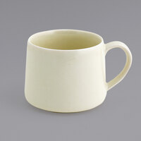 Front of the House DCS046BEP23 Kiln 10 oz. Vanilla Bean Porcelain Cup - 12/Case