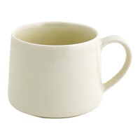 Front of the House Kiln 10 oz. Vanilla Bean Porcelain Cup - 12/Case