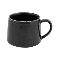 Front of the House DCS058BKP23 Kiln 3 oz. Pepper Porcelain Cup - 12/Case