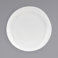 Front of the House DDP061WHP22 Kiln 10" Superwhite Round Porcelain Plate - 6/Case