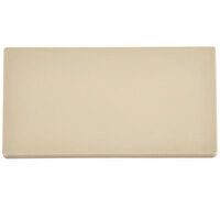 Vollrath 5200060 Color-Coded 18" x 12" x 1/2" Brown Cutting Board