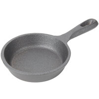 American Metalcraft CIS41 4" Pre-Seasoned Mini Cast Iron Skillet