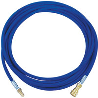 Sandia 80-0502 Sniper 25' Solution Hose Assembly with 1/4" Female and Male Quick Disconnects for 12 Gallon Carpet Extractors